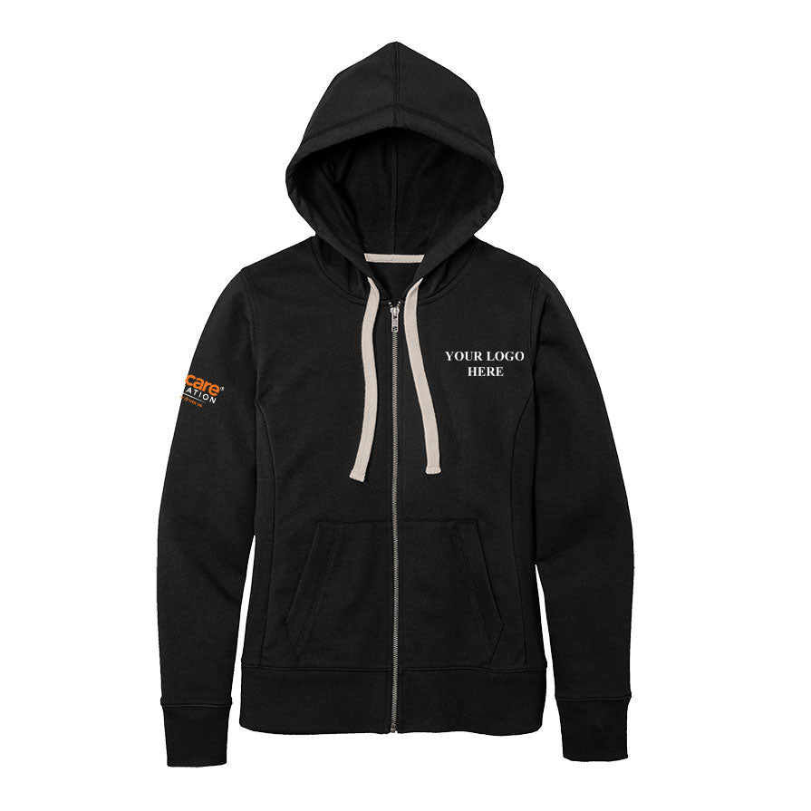 Ladies District Re-Fleece Full-Zip Hoodie