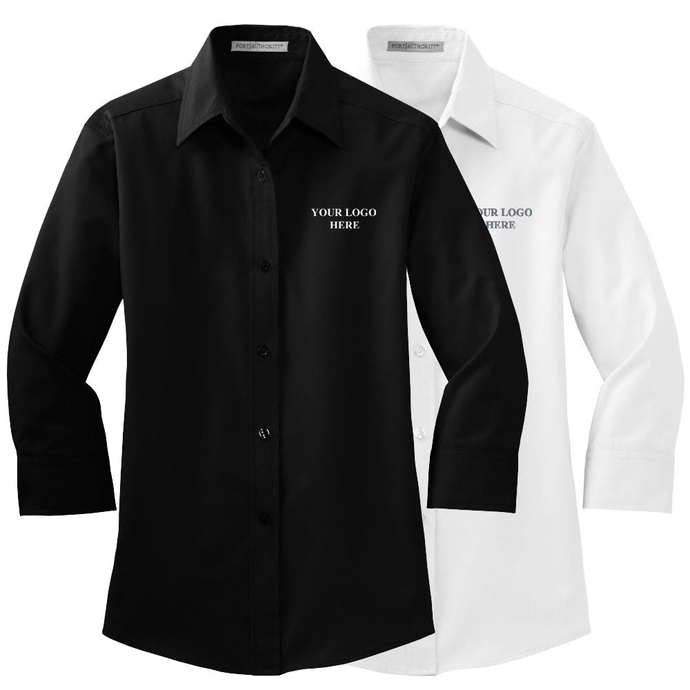 Port Authority Ladies' Easy Care 3/4 Sleeve Shirt