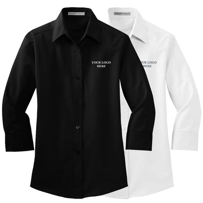 Port Authority Ladies' Easy Care 3/4 Sleeve Shirt
