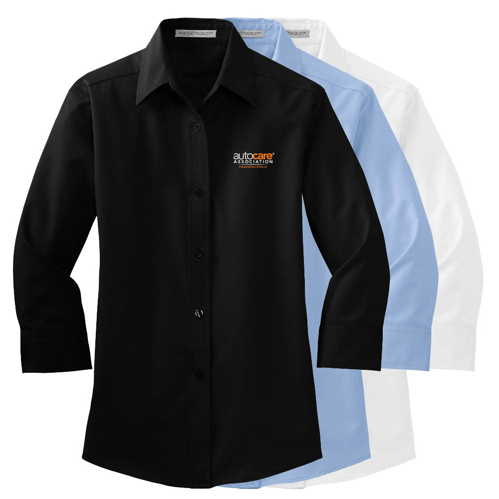 Port Authority Ladies' Easy Care 3/4 Sleeve Shirt