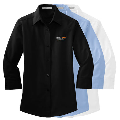 Port Authority Ladies' Easy Care 3/4 Sleeve Shirt