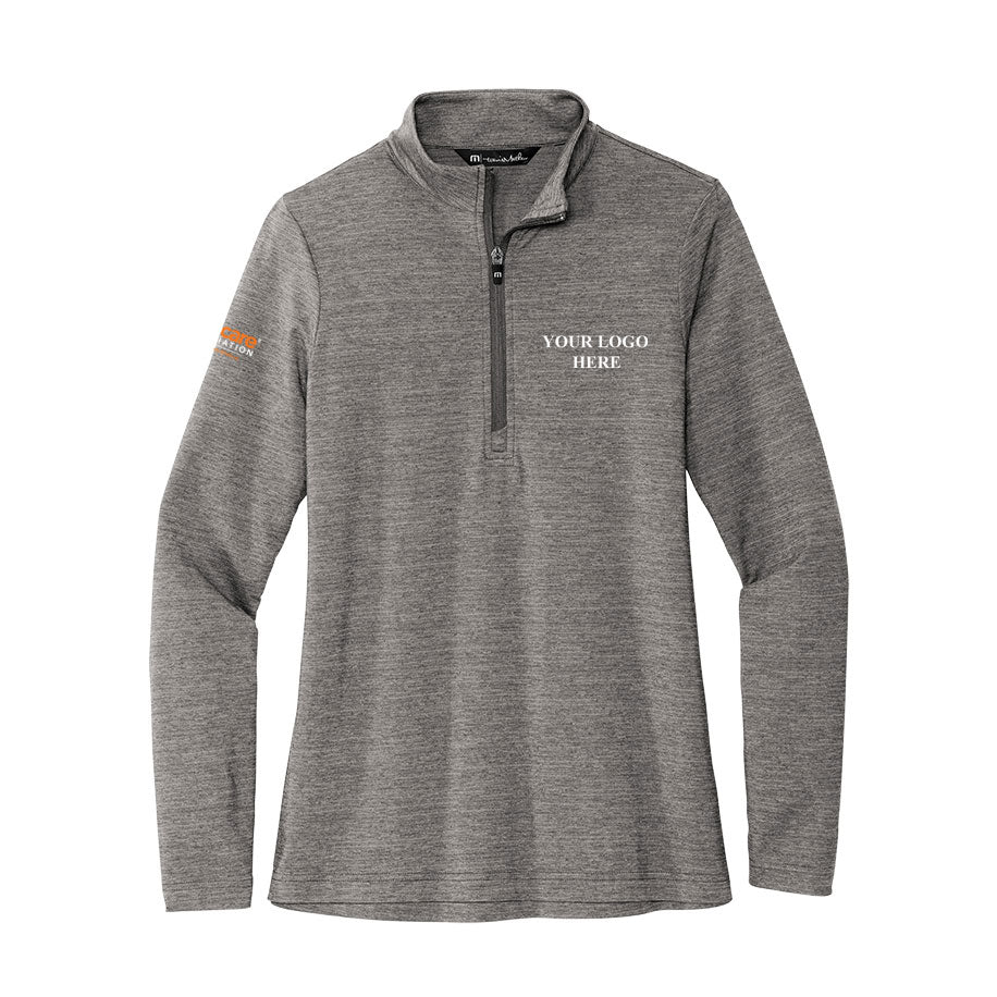 TravisMathew Ladies Crestview 1/4-Zip Sweater