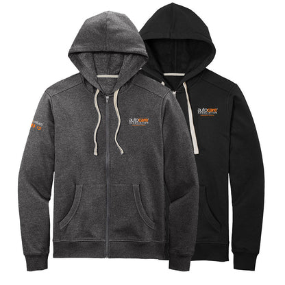 Mens District Re-Fleece Full-Zip Hoodie