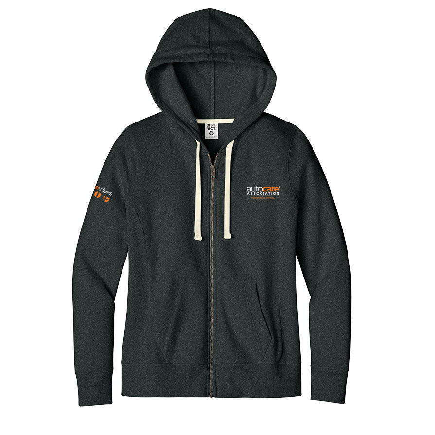 Ladies District Re-Fleece Full-Zip Hoodie