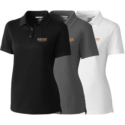 Cutter & Buck Ladies' Advantage Tri-Blend Pique Polo