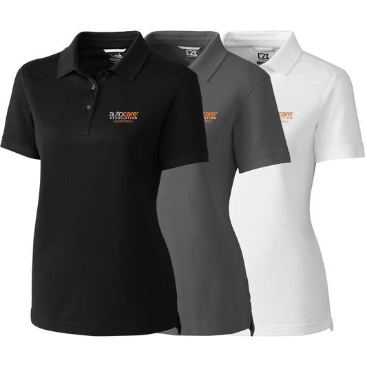 Cutter & Buck Ladies' Advantage Tri-Blend Pique Polo