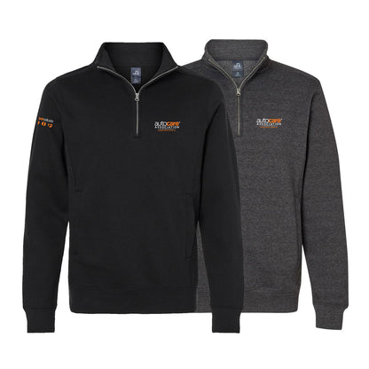 J. America Unisex Heavyweight Quarter-Zip Sweatshirt