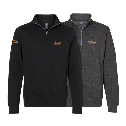 J. America Unisex Heavyweight Quarter-Zip Sweatshirt