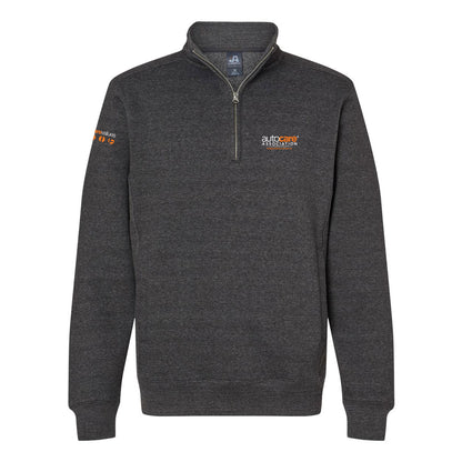 J. America Unisex Heavyweight Quarter-Zip Sweatshirt